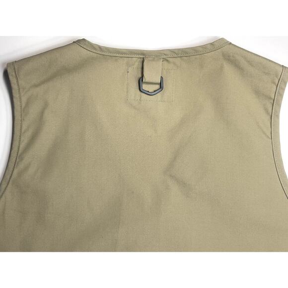 Field & Stream Sz L Fisherman's Vest Khaki Pockets Outdoors Lure Storage Tackle - Picture 7 of 10